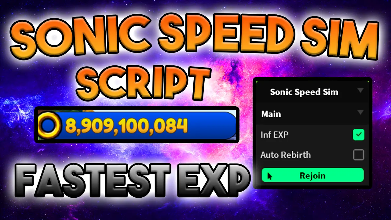 sonic speed simulator script mobile