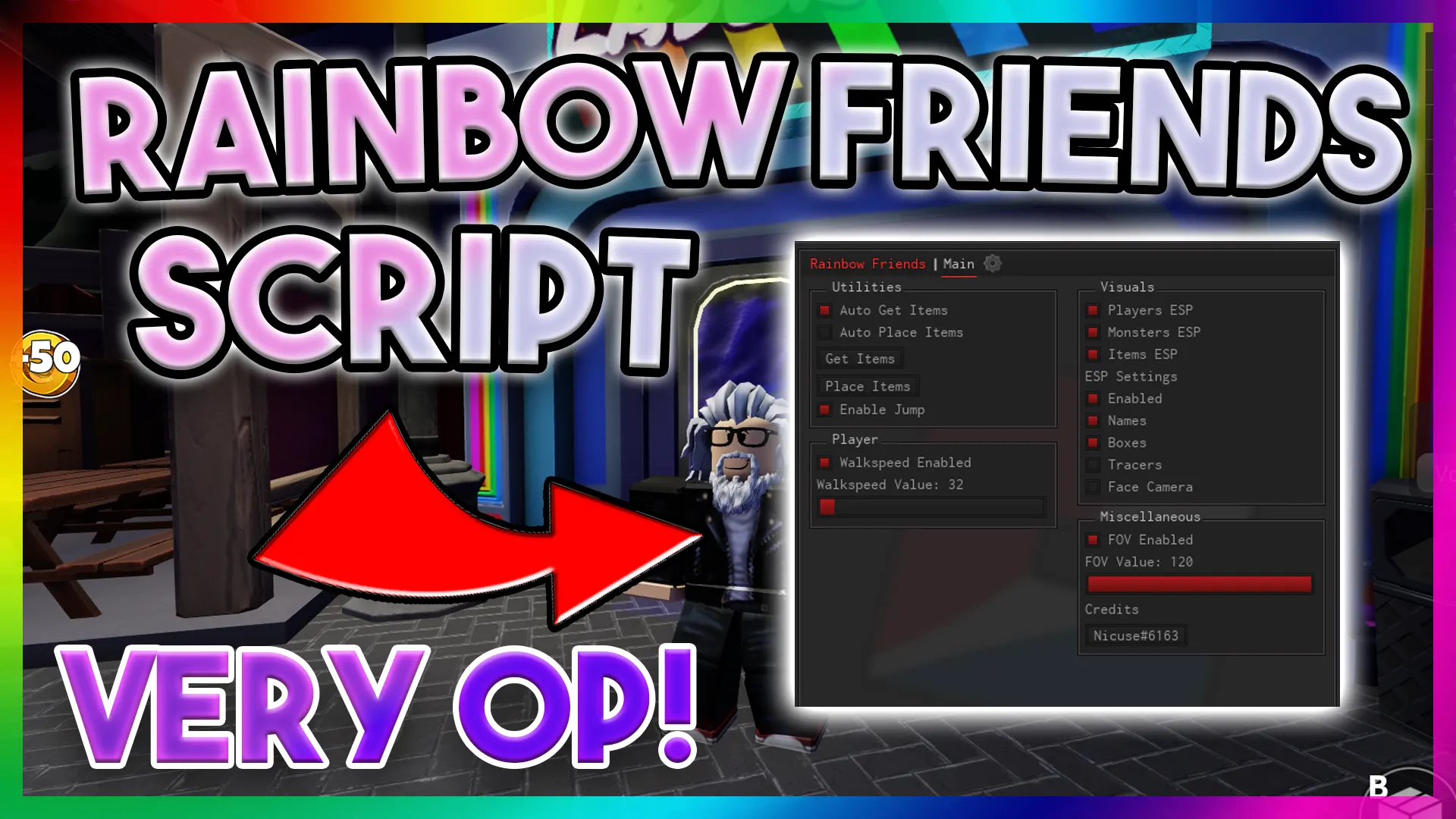 Rainbow friends script roblox